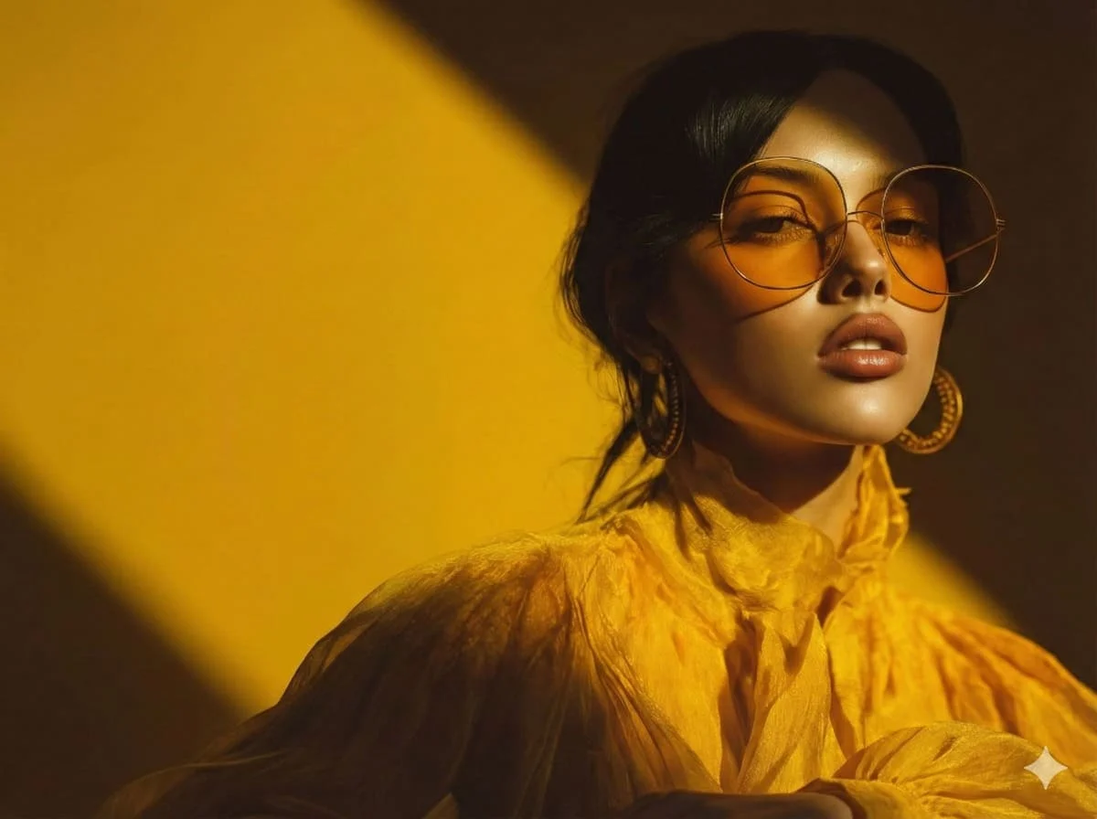 Lifestyle hero with Chromalon tinted lenses