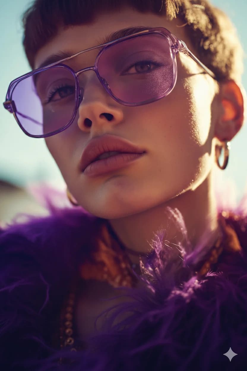 Lifestyle hero with Chromalon tinted lenses